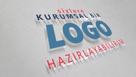 size kurumsal bir logo tasarlıyorum