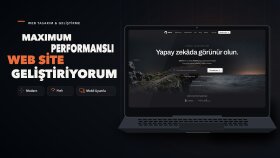 geleceğe hazır yüksek performanslı modern websiteler yaparım