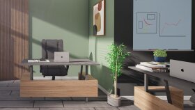 3d çalışma odası tasarlıyorum