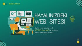 sizin isteklerinize göre özel web sitesi yapabilirim