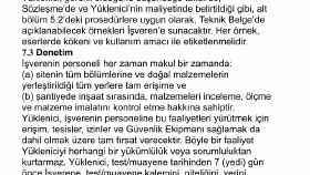 İnşaat sözleşmesi çevirisinden bir kısım