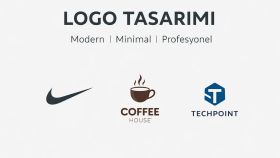 markanıza özel modern ve profesyonel logo tasarımı yaparım