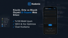 e-ticaret web sitenizi ihtiyacınıza uygun yaparım