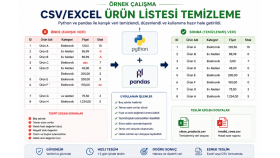 Excel/CSV Ürün Listesi Temizleme Örneği