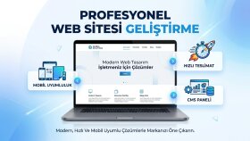 modern ve hızlı web siteleri geliştiririm