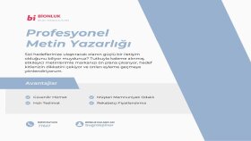 isteğinize göre seo uyumlu metinler yazabilirim
