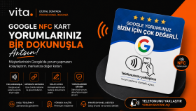 işletmenize Google Nfc kartı hazırlıyorum