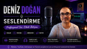 profesyonel seslendirme yapıyorum
