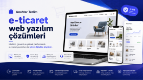 anahtar teslim özel yazılım e-ticaret sitenizi geliştiririm