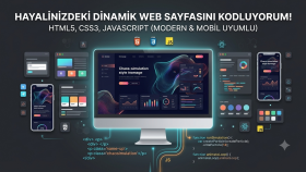 hayalinizdeki web sitesini yazarım