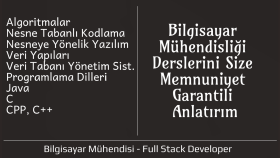 Bilgisayar Mühendisliği dersleri veririm