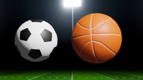 basketbol ve futbol topu