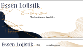 Essen Lojistik Davetiye Kartı