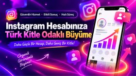 instagram hesabınıza takipçi odaklı büyüme sağlayabilirim