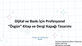photoshopta kitap ve dergi kapağı tasarlayabilirim