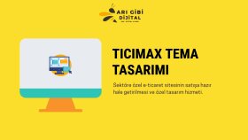 markanıza özel ticimax alt yapısında tema tasarlayabilirim
