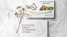 Gıda Sektörü Kartvizit Tasarımı