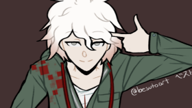 Nagito Komaeda - Danganronpa 2 Fanart