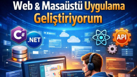 ihtiyacınıza özel web ve masaüstü uygulamaları geliştiririm