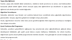 GELECEĞİN MESLEKLERİ