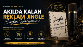 markanıza reklam jingle sözü yazıyorum