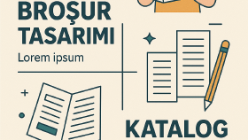gözlerin ayrılamayacağı broşür ve kataloglar yapmaktayım