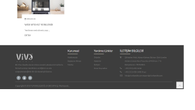 Web Site Tasarımlarından bir tanesi daha