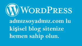 Kişisel blog sitesi