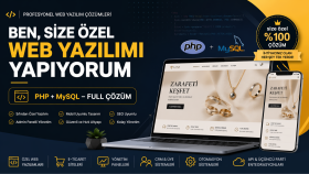 size özel (php + mysql– panel) web yazılımı geliştiriyorum