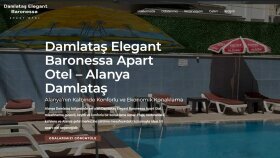 Damlataş Elegant – WordPress Otel ve Rezervasyon Web Sitesi