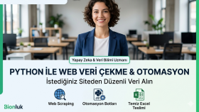 Python ile istediğiniz web sitelerinden veri çekerim