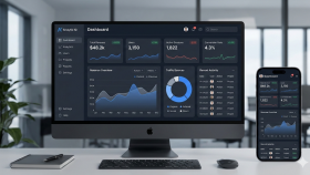 ölçeklenebilir ve güvenli web admin panel geliştiririm
