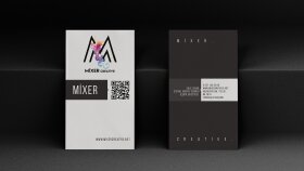 'MIXER CREATIVE' Kartvizit Tasarımı