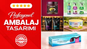markanıza özel etiket ve ambalaj tasarımları yaparım