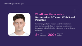 anahtar teslim kurumsal ve e-ticaret sitesi oluşturabilirim