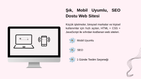 modern ve mobil uyumlu web sitesi tasarımı yapabilirim