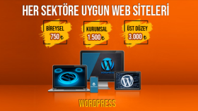 anahtar teslim WordPress sitesi hizmeti verebilirim