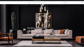 Lüks Mobilya Markası için Wordpress/Woocomerce site tasarımı