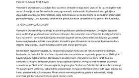 DEĞERLENDİRME YAZISI