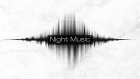 Night Music – Minimalist Siyah Beyaz Logo Tasarımı