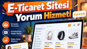 E-ticaret sitesi ürün yorum hizmeti
