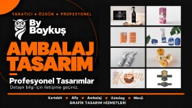 ambalaj ve etiket tasarlarım