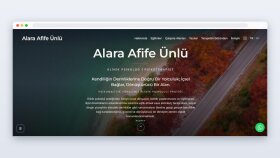 Klinik Psikolog Web Sitesi - Next.js, React & Tailwind