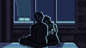 Pixel Art Room