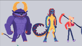 Pixel art karakter tasarımı 