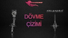dövmecilerle çalıştım beğenilen tasarımlar yaptım