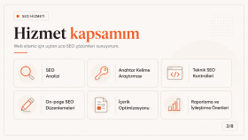 web siteniz için profesyonel SEO çalışmaları yapabilirim