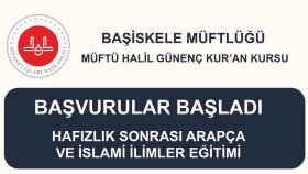 Diyanet Kursu Başvuru Afişleri & Belgeleri