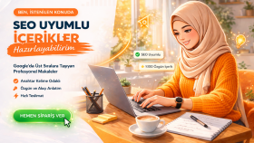 istenilen konuda seo uyumlu içerikler hazırlayabilirim
