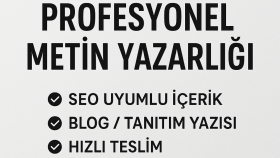 düşüncelerinizi yakışıklı metinlere dönüştürürüm